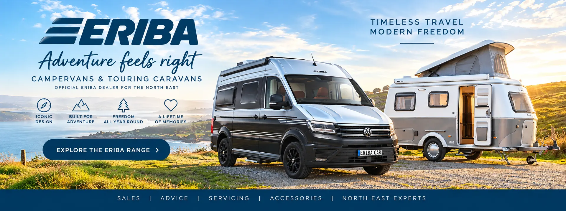 United British Caravans – authorised ERIBA dealer in the North East